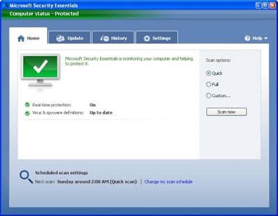 Microsoft Security Essentials Free Download Full