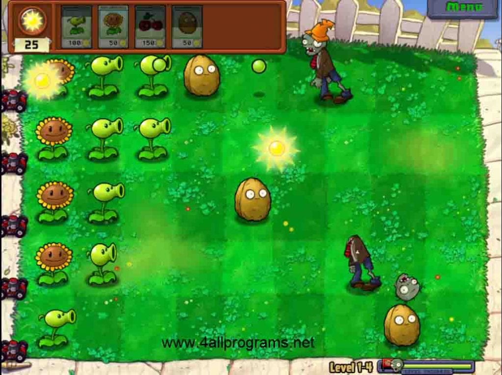 plant vs zombie download for pc