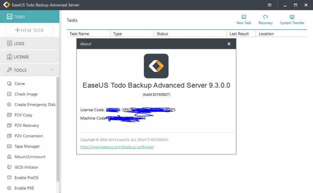 Easeus todo backup home crack repair video