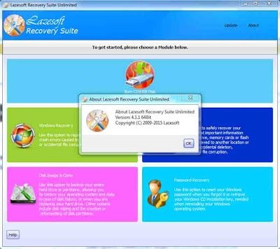 instaling Lazesoft Recovery Suite Pro 4.7.1.3
