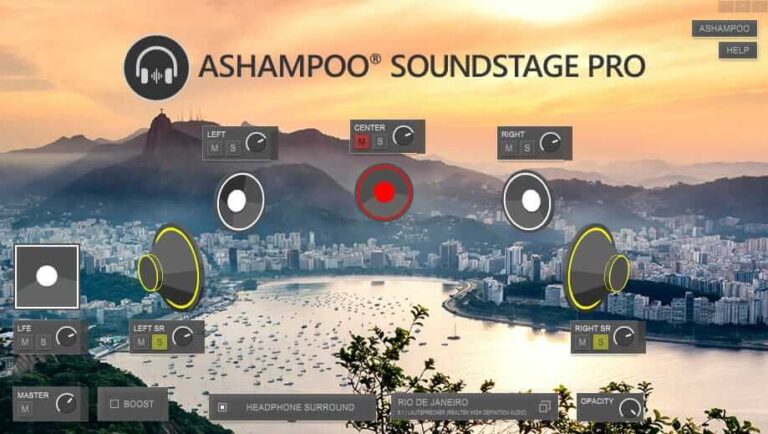 Ashampoo soundstage pro как пользоваться