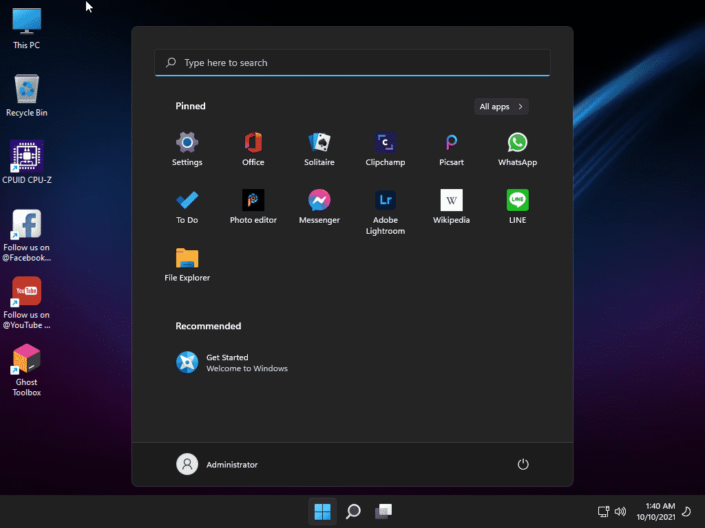 Windows 11 Pro SuperLite + Compact 21H2 Full