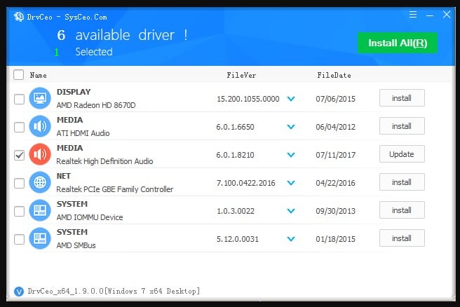 DriverPack DrvCeo 2.10.0.1 for All Windows