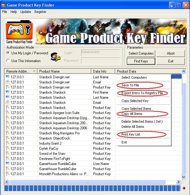 Nsasoft Game Product Key Finder 1.4.0 Full