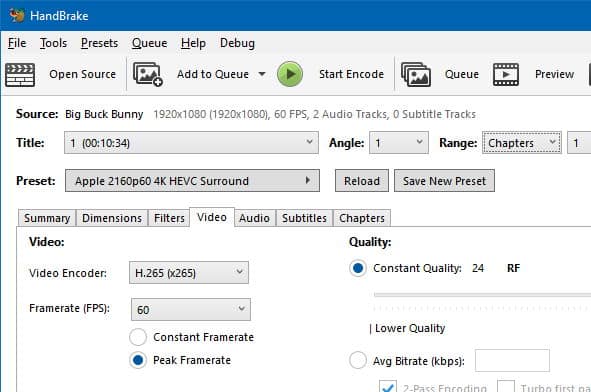 HandBrake 1.6.0 Free Download Full