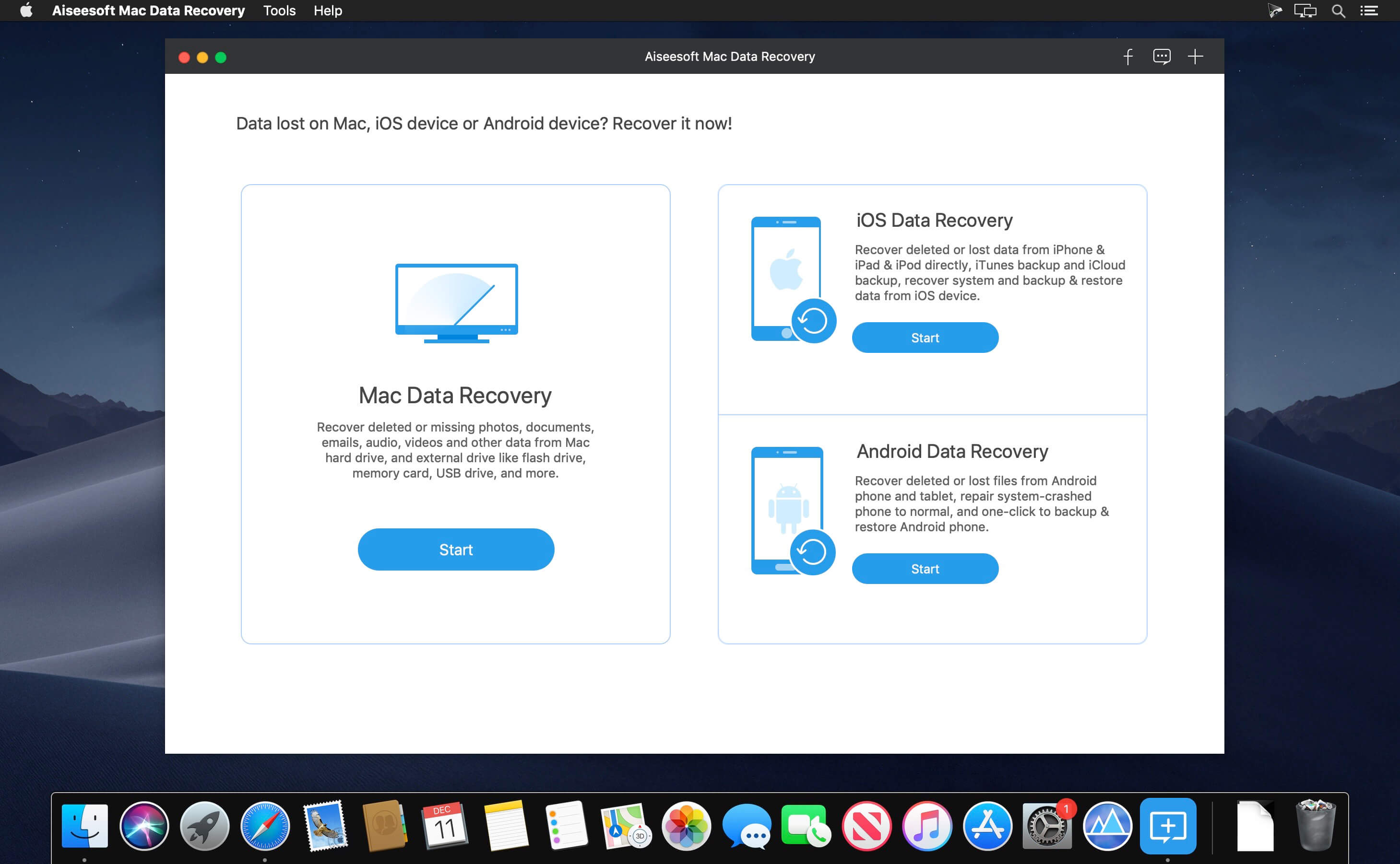 Aiseesoft Data Recovery 1.6.16 Free Download