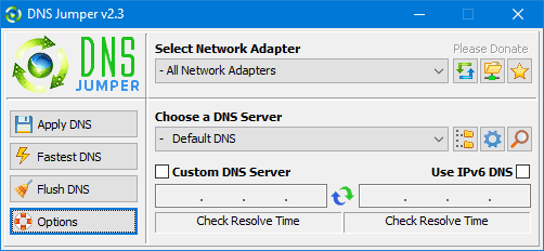 Sordum DNS Jumper 2.3 Free Download Full