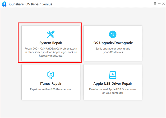 iSunshare iOS Repair Genius 4.2.0.6 Full